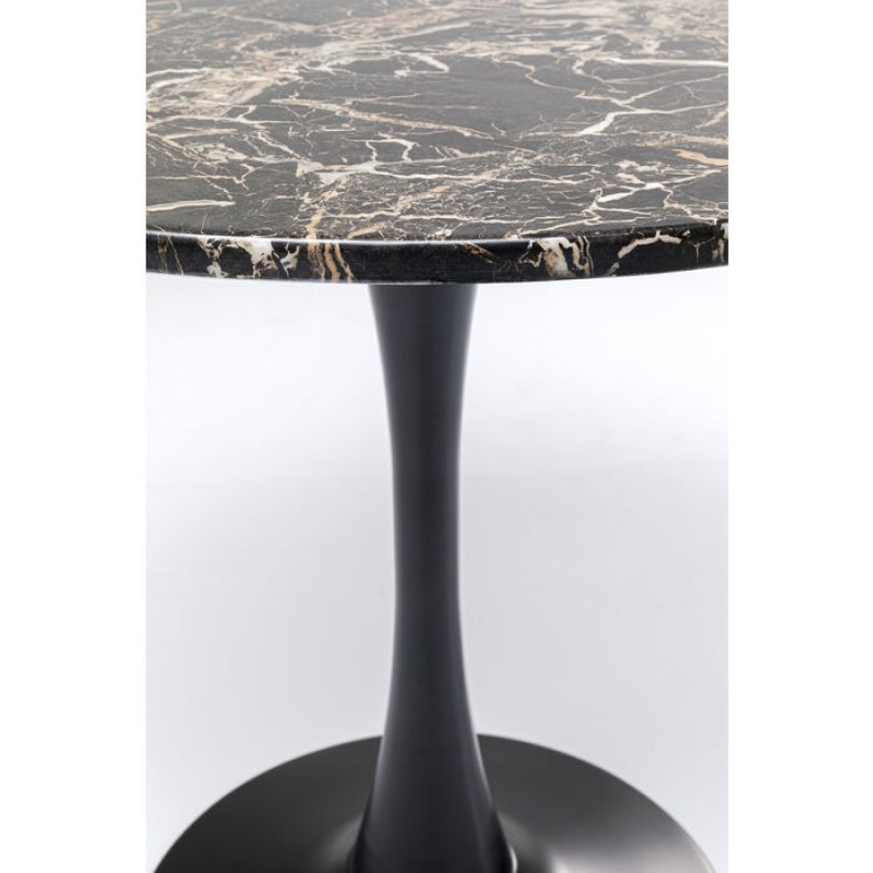 Table Schickeria Marble Black Ø80cm